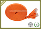 Cat5e Copper Network Patch Cable Multi Wire With Orange Color PVC Jacket supplier